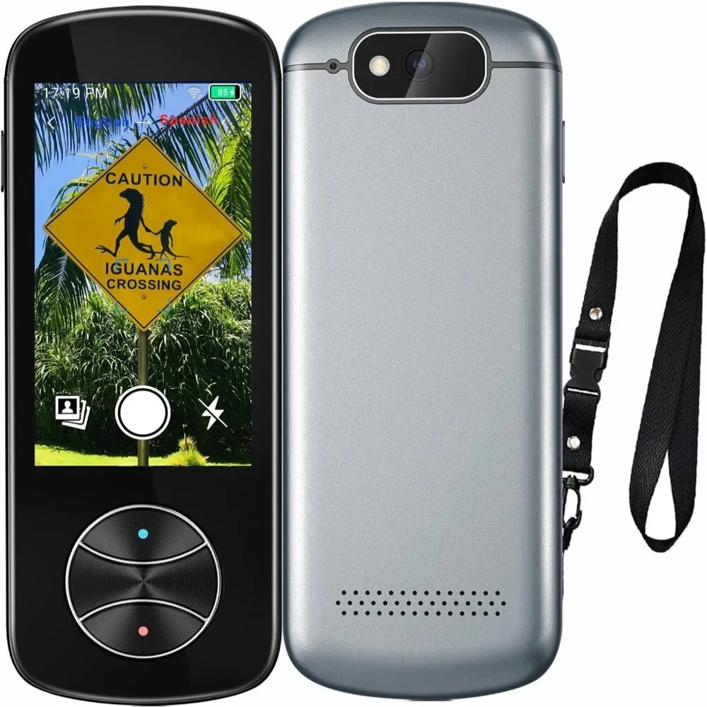 Language Translator Device, Language Translator Two Way with Voice/Offline/Photo